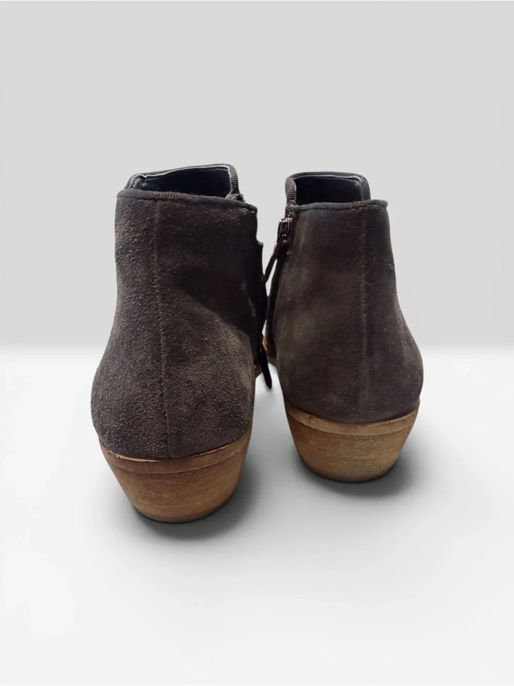 Sam Edelman Petty Bootie Brown Suede 6.5